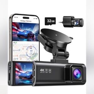 4K Ultra Clear WIFI & APP Control GPS Tracking